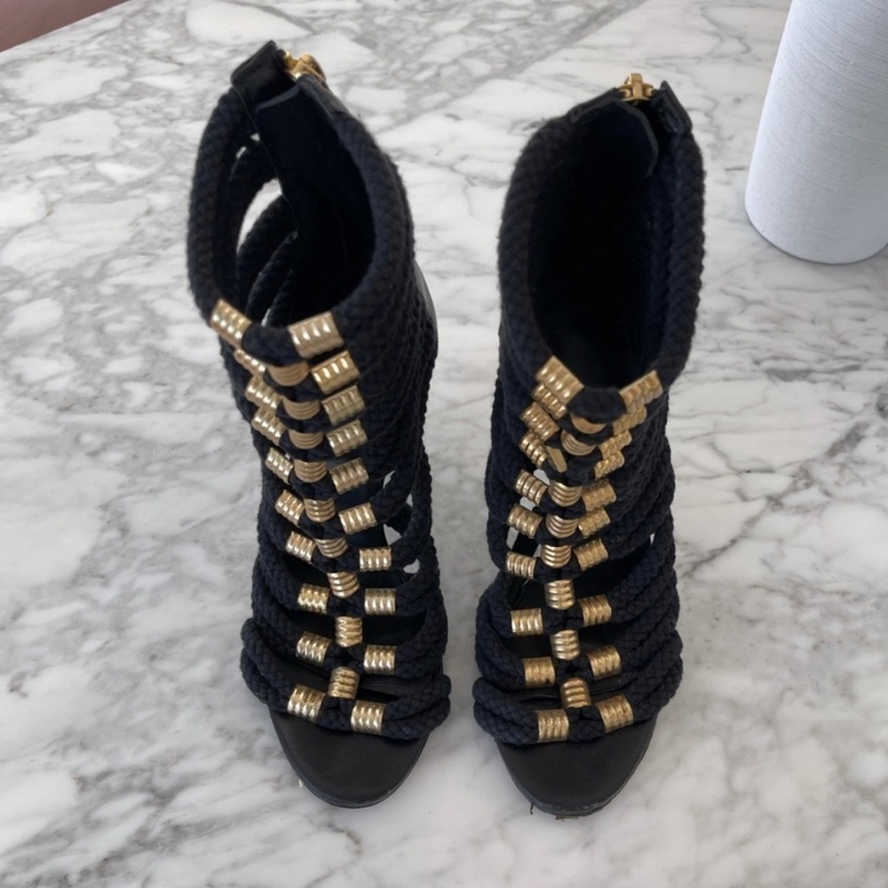 Balmain X H&M Gladiator Heels - Picture 5 of 13